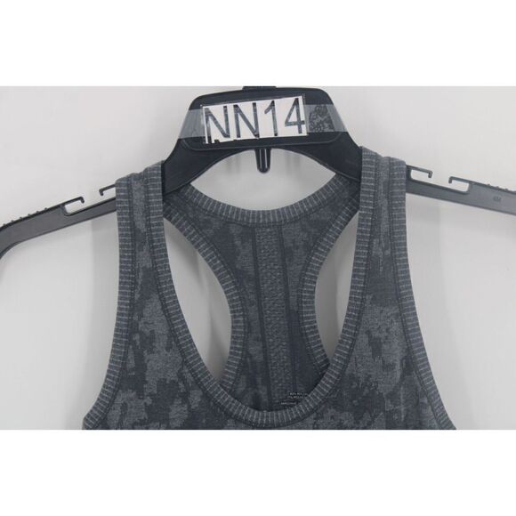 Zyia Active Tank Top Racerback Yoga Workout Nylon Stretch GRAY Womens SIZE XS - Picture 2 of 8